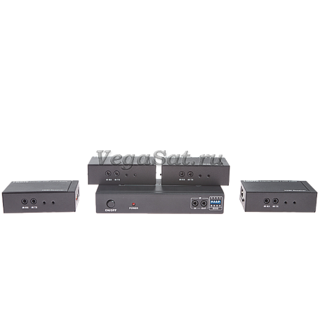 HDMI splitter 1x4 - удлинитель  Dr.HD SC 144 Plus по витой паре, до 50 м