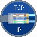 по локальной сети TCP/IP