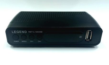 Цифровая ТВ приставка   Legend RST-L1204HD ресивер с тюнером DVB-T/T2