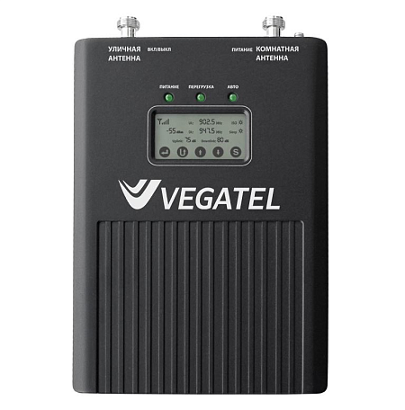 Репитер GSM  Vegatel VT3-900L (S, LED) усиление сигнала до 1500 м2