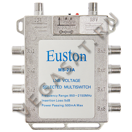 Мультисвитч  Euston MS-28A (MS-2801) активный оконечный 2x8