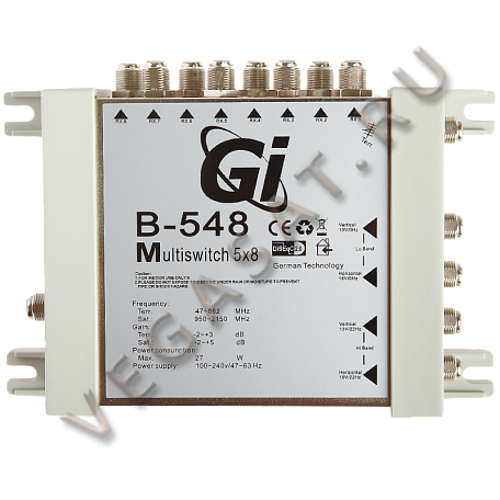Мультисвитч  Galaxy Innovations Gi B-548 активный оконечный 5x8