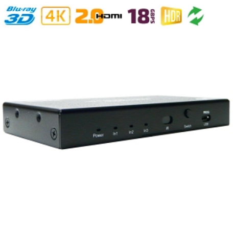 HDMI Switch переключатель  Dr.HD SW 316 SL коммутатор 3 входа 1 выход