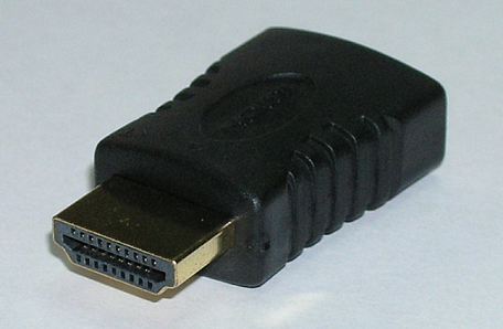 HDMI переходник - адаптер  Dr.HD AD HF-HM соединитель папа - мама
