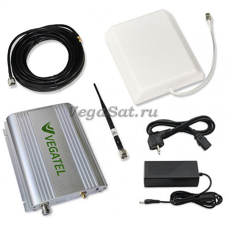 Комплект GSM 3G усиления  Vegatel VT-1800/3G-kit для сигнала сотовой связи