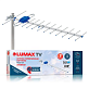 Уличная ТВ антенна  Lumax DA2215A активная ДМВ с усилителем