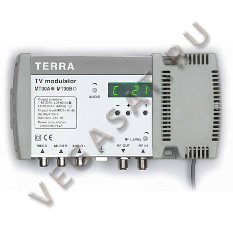 ВЧ модулятор  Terra MT 30A однополосный - звук моно