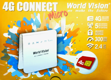 Роутер  World Vision 4G Connect MICRO router