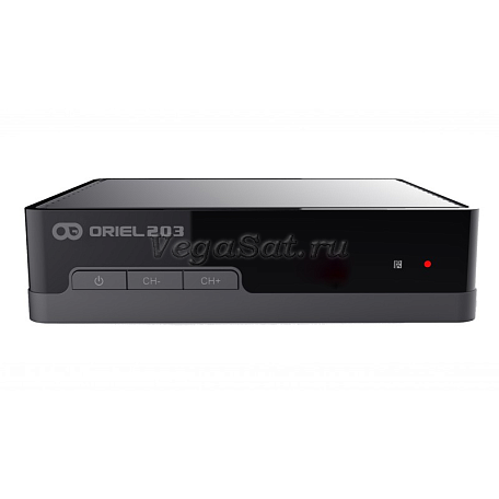 Цифровая ТВ приставка  Oriel 203 ресивер с тюнером DVB-T2