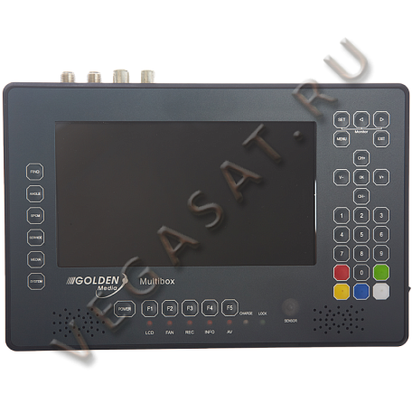 Прибор для настройки антенн  Golden Media GM MULTIBOX стандарт DVB-S2/T2/C