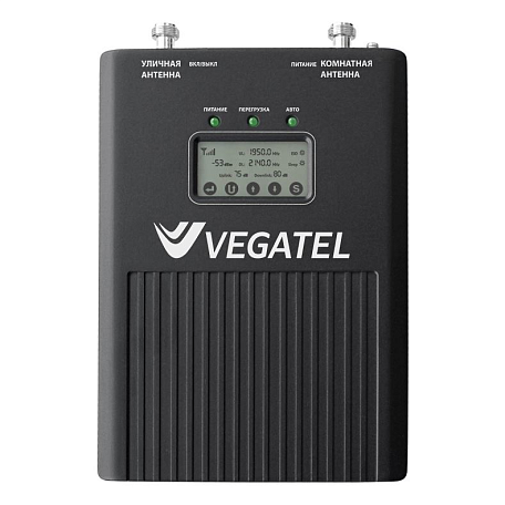 Репитер 3G  Vegatel VT3-3G (S, LED) усиление сигнала до 1300 м2